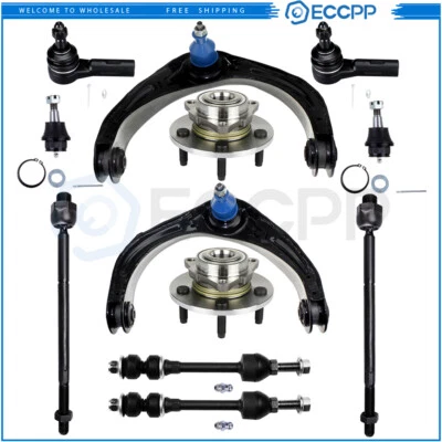 12x Front Control Arm Ball Joint Tie Rod End Sway Bar For 06-08 Dodge Ram 1500 - Imagem 1 de 4