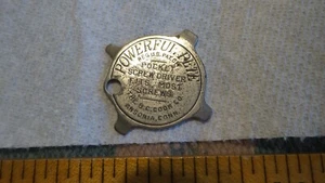 Vintage POWERFUL PETE SCREWDRIVER KEYCHAIN FOB Tool - Picture 1 of 2