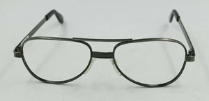 Vintage 1980s Titmus Metal Pewter Old School Eyeglass Frames - Picture 1 of 7