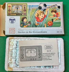 TRONICA SK10 super goal keeper GAME CLOCK lcd game nuovo con scatola ANNI 80 - Foto 1 di 4