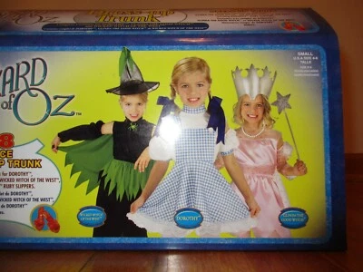 Rubíes Mago de Oz Disfraz Baúl Set Niños 3-4 Años Talla S 4-6  Foto 1 de 4