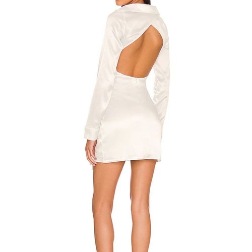 OFF WHITE Abito Camicia Eden Bianco Off Collezione OW Tg M