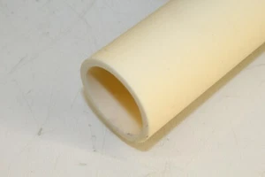 TUBO CERAMICA ALLUMINA ALTA PUREZZA 40mm OD x 33mm ID x 6" LUNGHEZZA APERTO ENTRAMBE LE ESTREMITÀ - Foto 1 di 5