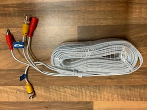 ANNKE White Power BNC Video Verlängerungskabel Heim Überwachung Kamera System 30m - Bild 1 von 1