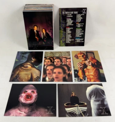 X-FILES SERIES 2 (1996) Complete Card Set GILLIAN ANDERSON 2nd SEASON Topps - Image 1 of 4