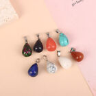 New Natural Stone Water Drop Pendant DIY For Earring Necklace Water Drop Pendant