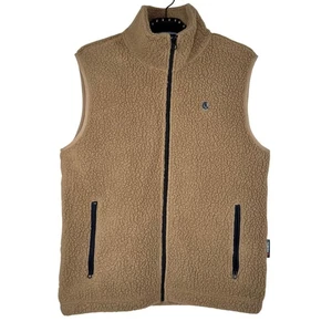 Champion X Todd Snyder Para Mujer Acogedor Pila Alta Sherpa Chaleco Tostado Mediano - Imagen 1 de 10