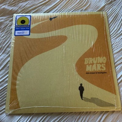 Bruno Mars - Doo Wops and Hooligans, Vinyl Record, LP, Neon Yellow Open Box - Image 1 of 2