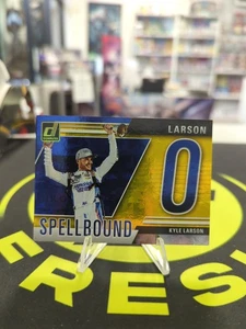2025 Donruss Nascar Spellbound Gold Ice #5 Kyle Larson 1/10 "O" Door Number - Picture 1 of 4
