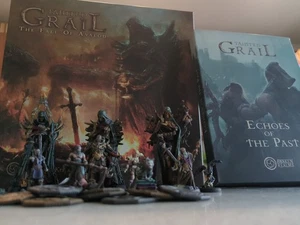 Tainted Grail: VOLLSTÄNDIG bemalt Der Fall von Avalon + Echoes of the Past Erweiterung - Bild 1 von 21