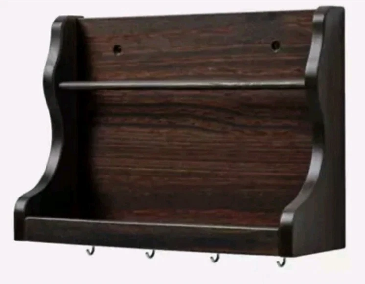 Organizador de pared de pino macizo IKEA LEVLA 204.983.53 - Envío gratuito Foto 1 de 3