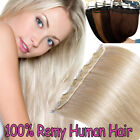 Straight Seamless One Piece Clip in Thick Remy Human Hair Extensions 16-24" USPS