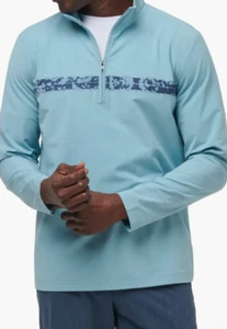 Travis Matthew Herren Swell Season Quarter Zip Top Blau XXL - Bild 1 von 3
