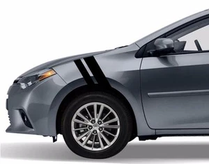 "NUEVO Fender Hash Bar Marcas Vinilo Deporte Carreras Rayas 2"" y 3"" (Se adapta a Toyota COROLLA) - Imagen 1 de 25