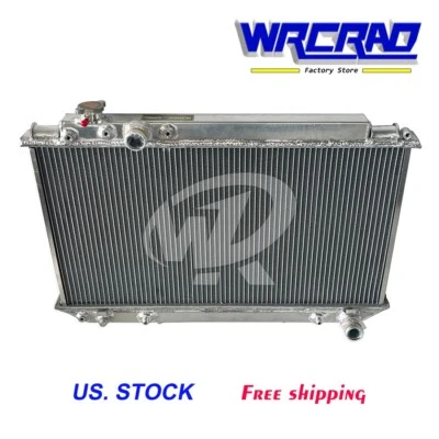 Full Aluminum Radiator For 1989-1992 Toyota Cressida Mk2 MX83 7MGE I6 3.0L AT MT - Image 1 of 4