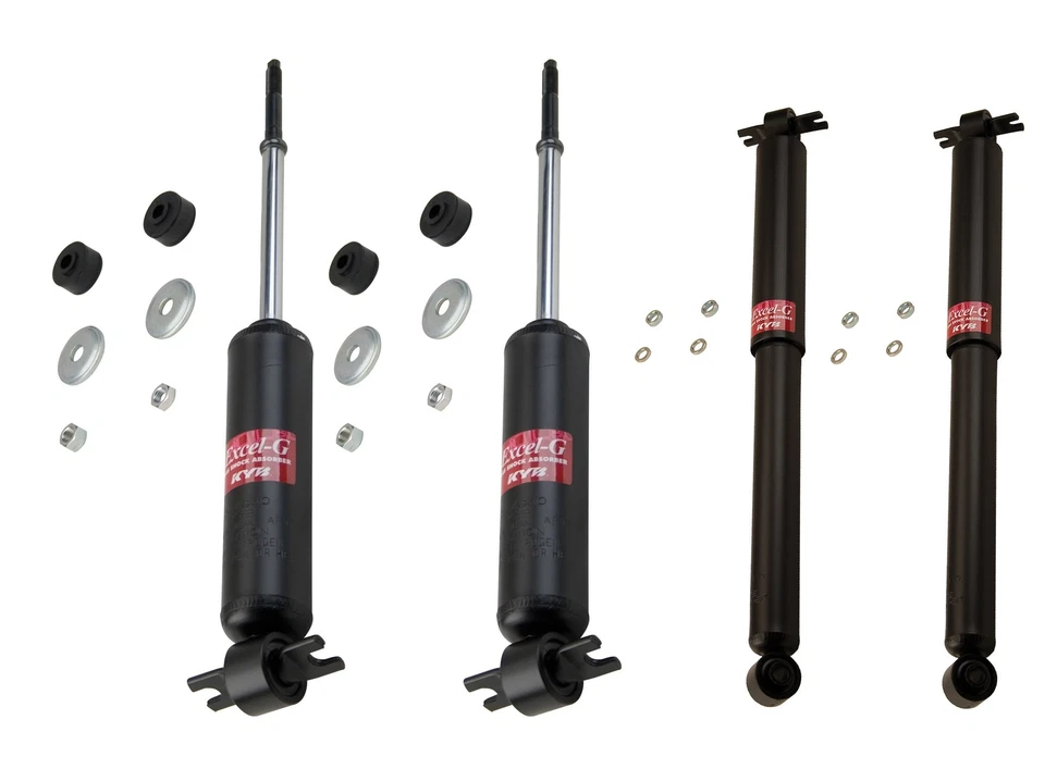 Front and Rear KYB Excel-G Shock Absorber Kit for Cadillac Seville 1976-79 - Image 1 of 1