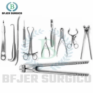 Orthopädisches Instrumentenset 10 teilig - Bild 1 von 2