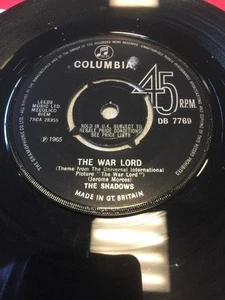 Shadows - The War Lord / I Wish I Could Shimmy Like My = Decca Contract Pressing - Bild 1 von 1