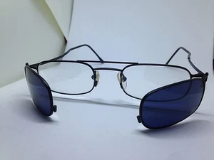 HOSEKI occhiali da vista sole con clip-on vintage uomo man glasses lunettes - Foto 1 di 9
