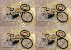 4X Bosch Fuel Injector Seal Repair Kits For Audi A3 A4 A6 1.2 1.9 TDI 1417010997 - Picture 1 of 2