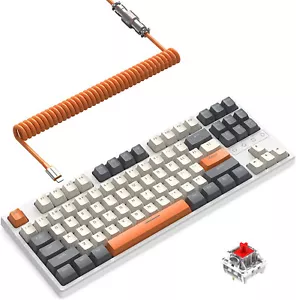 75% Mechanische Gaming-Tastatur TKL Triple Mode 2.4GHz/BT 5.0/Type-C RGB Backlit - Bild 1 von 14