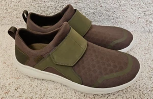 TEVA MENS GREEN SLIP ON SNEAKERS SIZE 10 9.5 - Picture 1 of 4