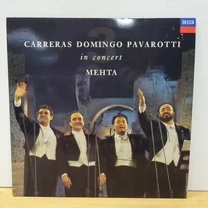 430 4331 1 VARIOUS In Concert DOMINGO PAVAROTTI CARRERAS DECCA STEREO LP NM - Picture 1 of 5