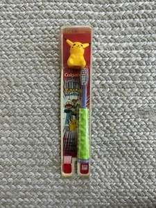 Pokemon GRIP'EMS Pikachu Topper Colgate Toothbrush 1999 VINTAGE RARE NEW/SEALED! - Picture 1 of 6