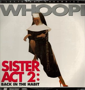 Sister Act 2: Back in the Habit, Whoopi, Letterbox, Extended Play Laser Disc PG - Picture 1 of 2
