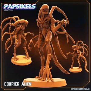 Courier Alien 32mm Papsikels Miniature AvP, Aliens, Xenomorph - Picture 1 of 1
