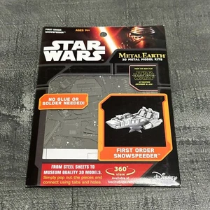 Faszination Metall Erde Star Wars Snowspeeder Fahrzeug 3D Modellbausätze Disney - Bild 1 von 2