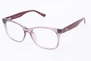 NEW LACOSTE L2767 662 BURGUNDY CLEAR AUTHENTIC DESIGNER FRAMES EYEGLASSES 54-16 - Picture 1 of 4
