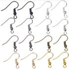 Earring Hooks Blanks Clasps Wire For Jewellery Makings Findings Plated Fittings