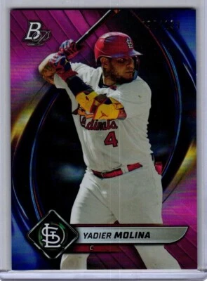Topps Bowman Yadier Molina púrpura/199 Foto 1 de 2