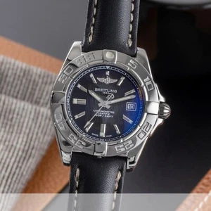 Breitling Cockpit Galactic 32 Date Edelstahl Damenuhr Ref. A71356 - Bild 1 von 12