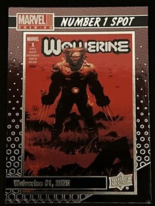 2019-2020 Upper Deck  Marvel Annual WOLVERINE  Number 1 Spot  #N1S-23  (B)