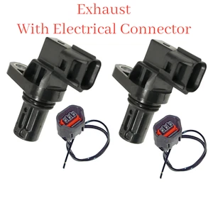 2 x Camshaft Position Sensor & Connector Exhaust Fits Legacy Outback Tribeca - Picture 1 of 11