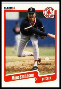 1990 Fleer #288 Mike Smithson Boston Red Sox - Bild 1 von 2