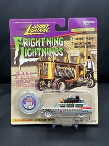 Johnny White Lightning Fright’ning Lightnings Series 2 Ghostbusters Ecto-1A 🔥 - Picture 1 of 3