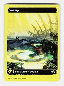 MTG: Swamp (0514) (First-Place Foil) | Aetherdrift 514 quasi nuovo - Foto 1 di 2