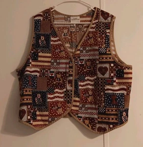 Chaleco Patriótico Tercera Generación Mujer Talla 2X 100% Algodón EE. UU. - Imagen 1 de 7