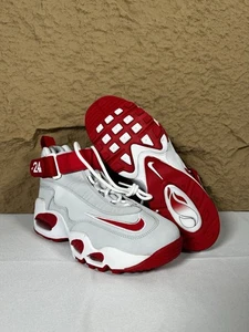 Talla: 7y - Nike Air Griffey Max 1 (GS) “Cincinnati Reds” Platinum puro FD1025-043 - Imagen 1 de 13