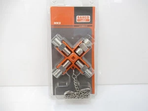 Bahco MK9 Key 9-In-1 Switch Cabinet Wrenches - Picture 1 of 4