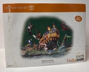 Dept 56 Nave Pirata del Mare Fantasmi Villaggio Halloween - Foto 1 di 10