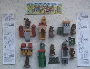 Lotto "Il vecchio castello e i suoi abitanti" 1997 con tutti e 6 i diversi BPZ "D" - Foto 1 di 1