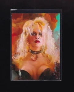 Tarjeta impresa giclee firmada por artista Barb Wire #11 26/50 2023 Pamela Anderson - Imagen 1 de 2