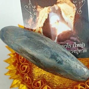 Leklai Kotipi Black Real Pendant God Amulet Heal Power Buddha LP Somporn Luck - Picture 1 of 12