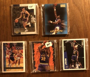 UTAH JAZZ☄️NBA Basketball Team Set 🏀 Lot of 5 Sets John Stockton Karl Malone #1 - Picture 1 of 12