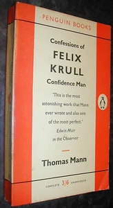 THOMAS MAN Confessions of FELIX KRULL Confidence Man 1st Penguin Books Ed 1958 - Picture 1 of 1