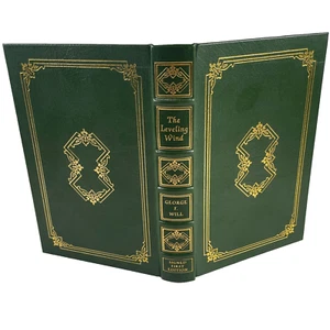 The Leveling Wind by George F Will ; Easton Press SIGNED 1st Ed. 1995 - Bild 1 von 7